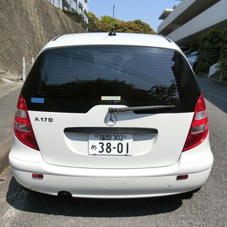 福岡発　個人売買　装備完璧★ベンツ　A１７０　人気白　の画像