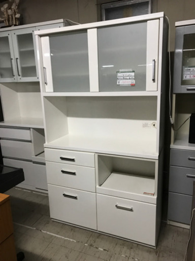 JF00334 ニトリ　レンジボード　キッチンボード　食器棚