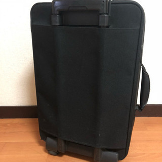 無印良品 ソフトキャリーケース 約58×38×23.5cm 黒 MUJI 差し上げますの画像