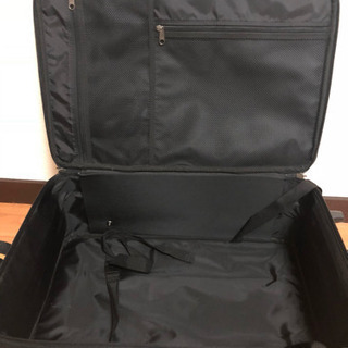無印良品 ソフトキャリーケース 約58×38×23.5cm 黒 MUJI 差し上げますの画像