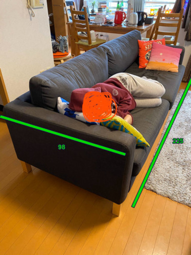 IKEA ソファーベッド(大きいです！).
