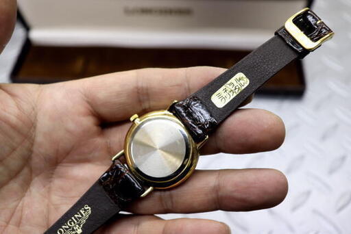 LONGINES QUARTZ ロンジン ゴールドカラー クォーツ メンズ腕時計
