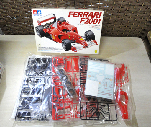 未組立 タミヤ 1/20 プラモデル フェラーリF2001 フルディスプレイモデル/フェラーリF310B/フェラーリF189後期型 3個セット TAMIYA 札幌市 白石区 東札幌