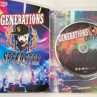 GENERATIONS SPEEDSTER LIVE TOUR 2016 初回生産限定盤 DVD 2枚組 EXILE TRIBE ジェネレーションズ ☆ PayPay(ペイペイ)決済可能 ☆ 札幌市 清田区 平岡の画像