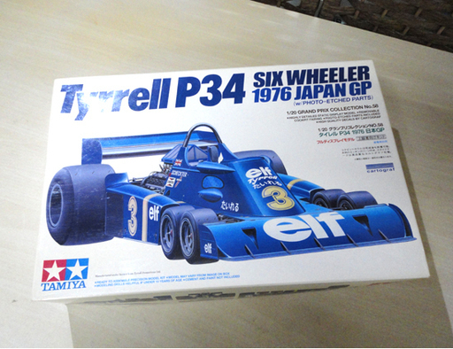 未組立 タミヤ プラモデル 1/20 タイレル P34 1976 日本GP グランプリコレクションNo.58 TAMIYA 札幌市 白石区 東札幌