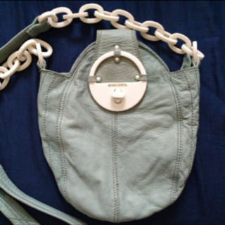 DIESEL ミントグリーンバック