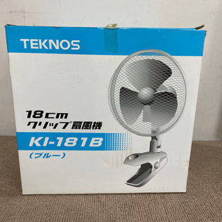 エイブイ:TEKNOS18cmクリップ扇風機KI181B