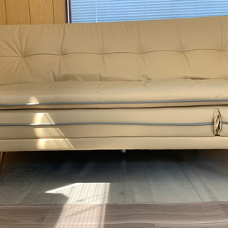 【受け渡し待ち】ソファベッド(美品)の画像