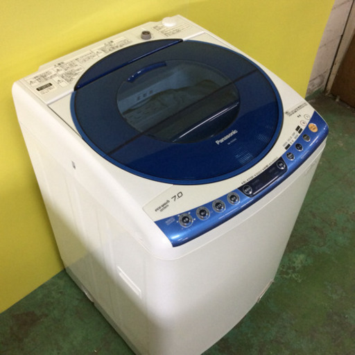 嬉しい簡易乾燥付き♪★送料無料地域有★ファミリー向け洗濯機★パナソニック　 7K★