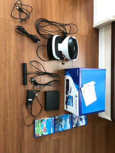 プレイステーション　VR VR対応ソフト3本セット！