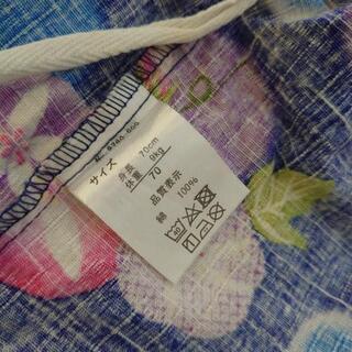 甚平 ロンパース 女の子の画像