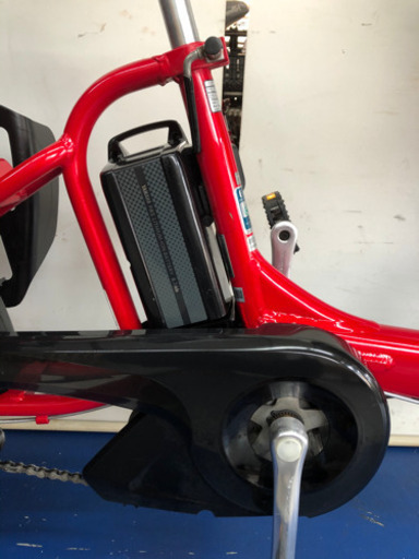 ブリヂストン アンジェリーノ　20インチ 3人乗り 8.7ah 高年式　電動自転車　電動アシスト