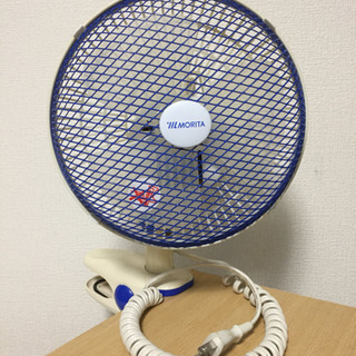 MORITA パーソナル扇風機 小型クリップ扇