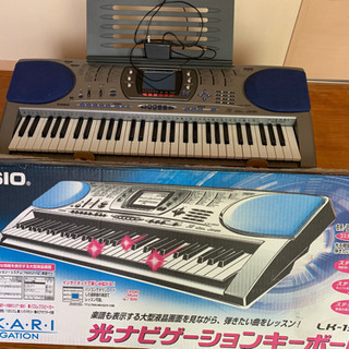 カシオ　光ナビゲーション　キーボード
