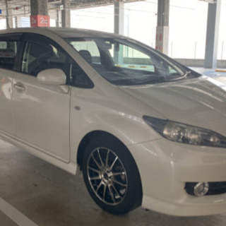 トヨタ ウィッシュ  1.8L ホワイト 傷ほぼ無し 7人乗り(税込)の画像