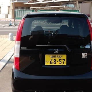 車検2年付き　令和4年4月　ホンダ ライフ 　人気の黒です 一切不具合無くすこぶる快調です！クレジットカード決済OKの画像