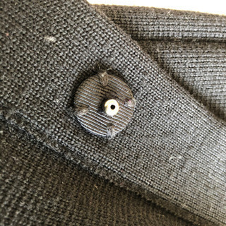 値下げしました！！　TOMORROWLAND BALLSEY 　ノーカラー　カーディガン　コート　ブラック　Mサイズの画像