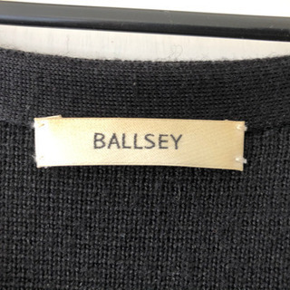 値下げしました！！　TOMORROWLAND BALLSEY 　ノーカラー　カーディガン　コート　ブラック　Mサイズの画像