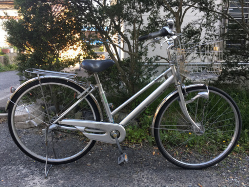 110.ママチャリ27インチ（Panasonic、LEDオートライト）