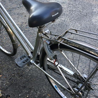 110.ママチャリ27インチ（Panasonic、LEDオートライト）