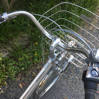 110.ママチャリ27インチ（Panasonic、LEDオートライト）