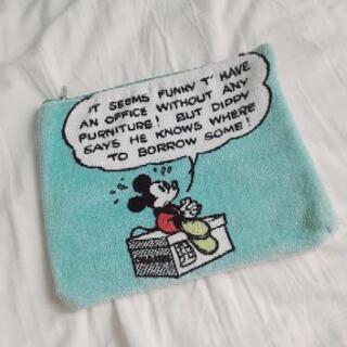 水色Mickeyポーチ💙