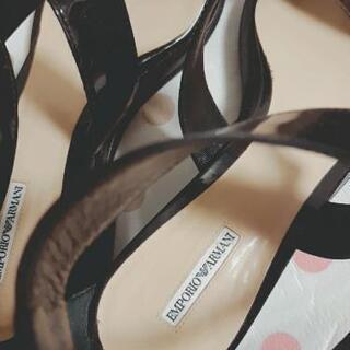 EMPORIO ARMANI size39　定価10万　未使用に近いの画像