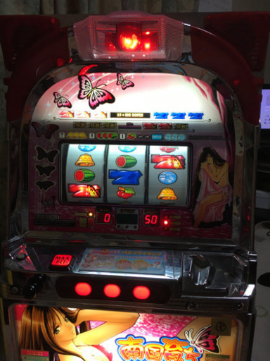 パチスロ 実機 南国育ち 4号機　まどかパネル