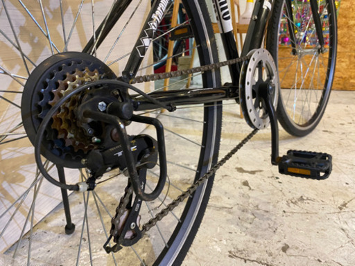 【クロスバイク】700c 6SPEED