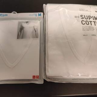 未開封 UNIQLO インナー　白Tシャツ　エアリズムなど