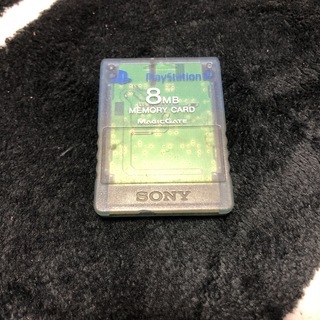 PS2用メモリカード８MB白&青【1点につき310円】【配送可能...