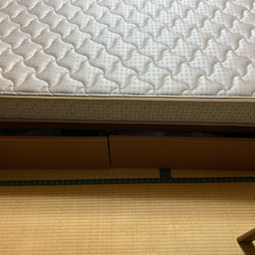 ニトリ、収納付きシングルベッド