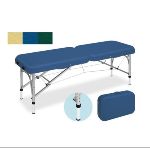 ◆値下げしました◆【美品】高田ベッド　エステベッド　 マリー　折畳み　キャスター付