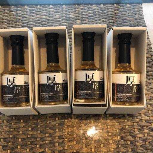 厚岸ウィスキー第1弾4本セット