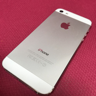 iPhone5 本体 64GB 動作不良なし　バッテリー消耗品の画像
