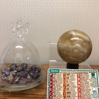 パワーストーン セット～天使のガラスドーム付き