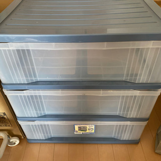 衣類収納ケース3段【決まりました】
