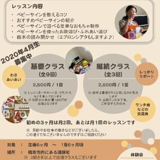 和歌山県ベビーサイン教室 ～子育て中のママさんへ～の画像