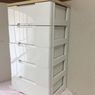 ☆取引完了☆5段衣装ケース 使用期間短く 美品の画像