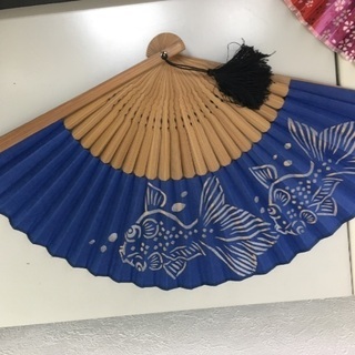切絵扇子の画像