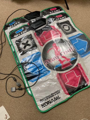 ダンスダンスレボリューションソフトと専用マット2枚セット