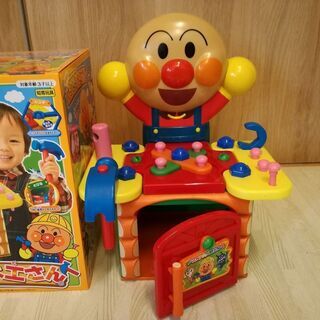 知育アンパンマン あそぼう！トントン大工さん(おもちゃ)1500円