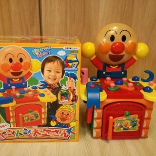 知育アンパンマン あそぼう！トントン大工さん(おもちゃ)1500円の画像