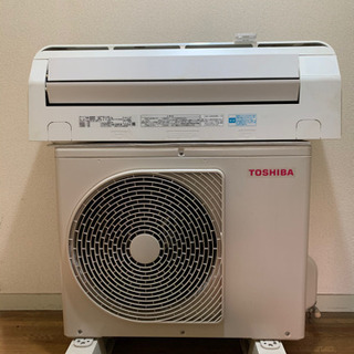 💯絶品新古品‼️5年保証付❗️6畳用❗️2018年❗️PayPay可❗️TOSHIBAエアコン