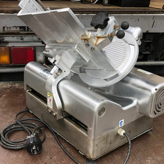 1ヶ月動作保証！なんつね 食品スライサー HBC-2 三相200V 動力 動作