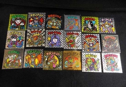 当時物 レア 旧ビックリマン ビックリマンシール チョコ版 アイス版 大量 ホロ ヘッド コレクションアルバム 聖フェニックス 魔スターP ゴーストアリババ スーパーデビル サタンマリア