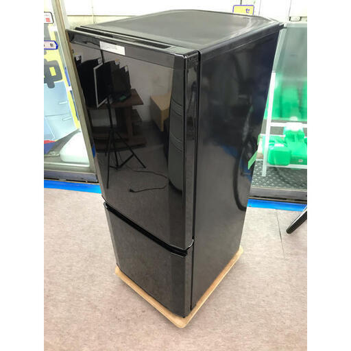 【?最大90日補償】MITSUBISHI 2ドア冷凍冷蔵庫 MR-P15D-B 2019