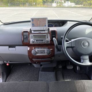 車検付/平成17年 DAIHATSU タント カスタムX/DVDナビ/純正HID/キーレス/社外アルミホイール/タイミングベルト交換済み/お見積り無料！全国格安名変陸送可能の画像