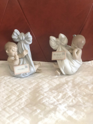 リヤドロ　赤ちゃん　男の子&女の子