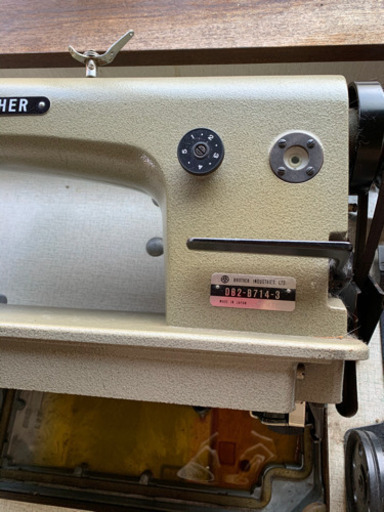 ミシン　工業用　プラザー　DB2-8714-3　中古